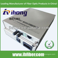 10/100/1000M ST dual fiber Fiber Optic Card Type Media Converter